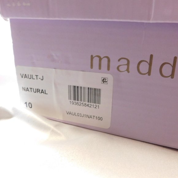 Madden Girl Vault J Platform Wedges Natural Color Size 10 Woman's NEW - Picture 8 of 8